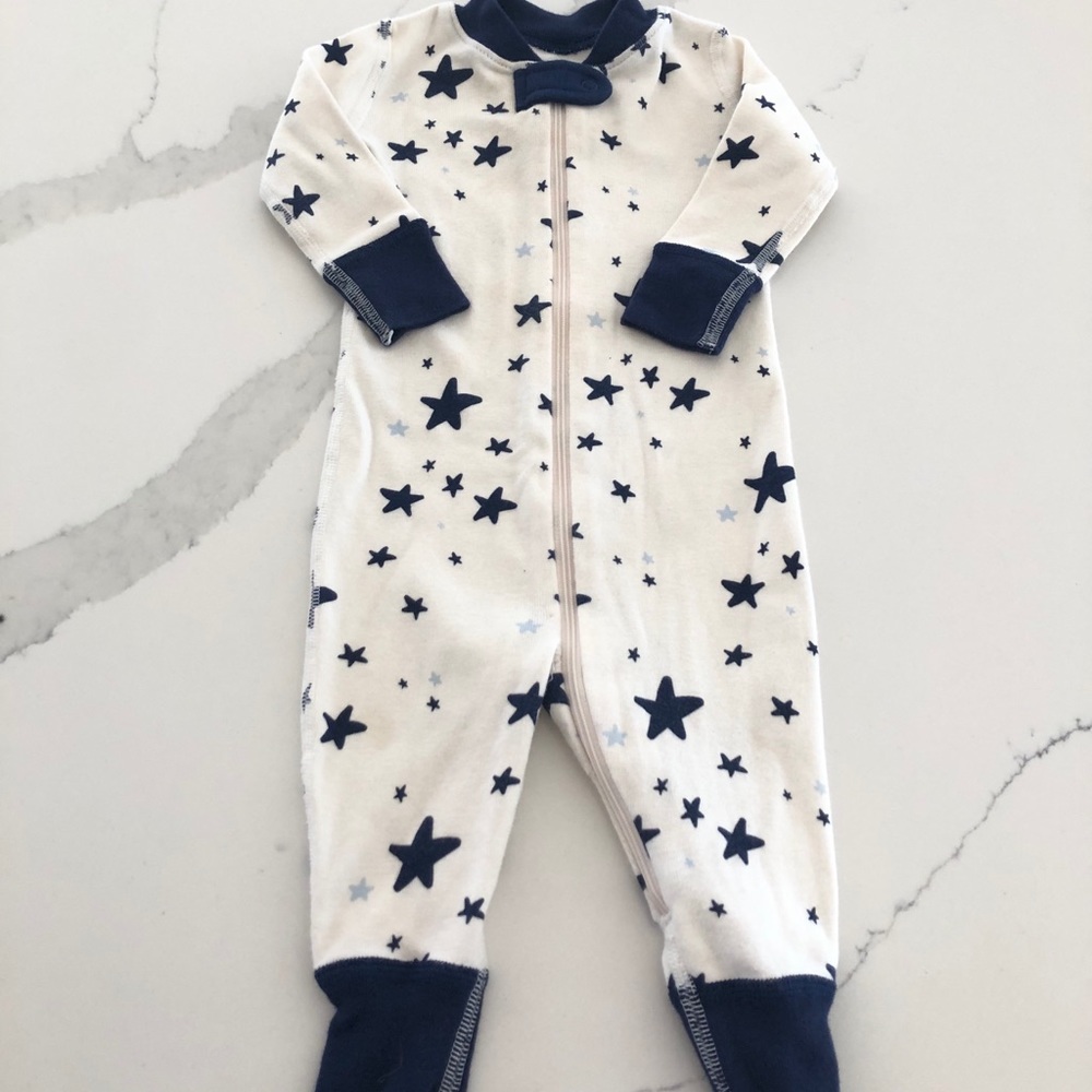 Hanna Andersson Baby Zip Sleeper 3-6 no. organic